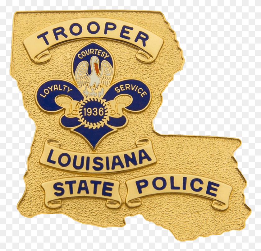 936x897 Badge Of The Louisiana State Police Louisiana State Police Badge, Logo, Symbol, Trademark HD PNG Download