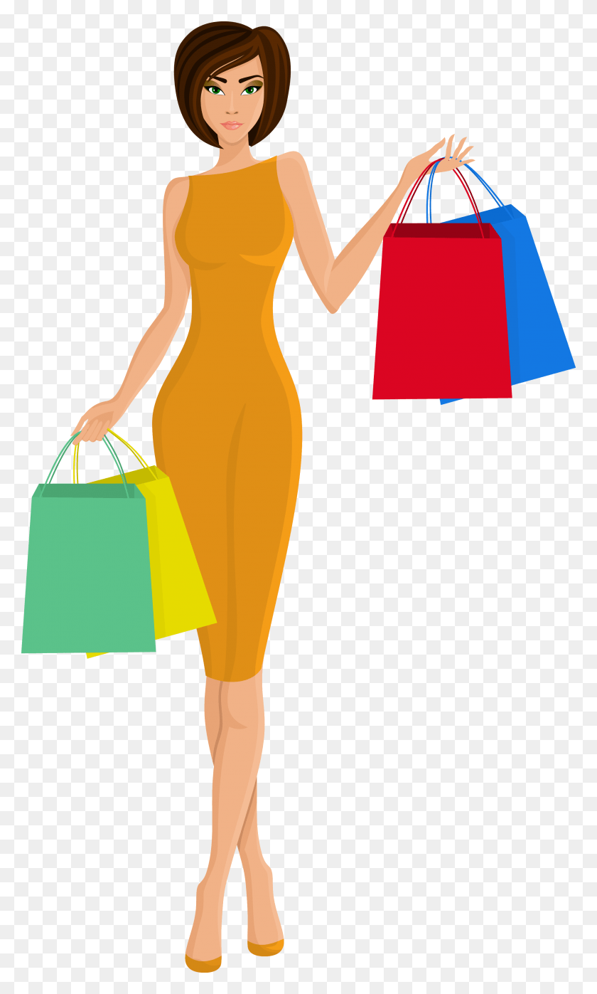 2527x4332 Bag Beautiful Woman Transprent Woman Holding Shopping Bag, Shopping, Person, Human HD PNG Download