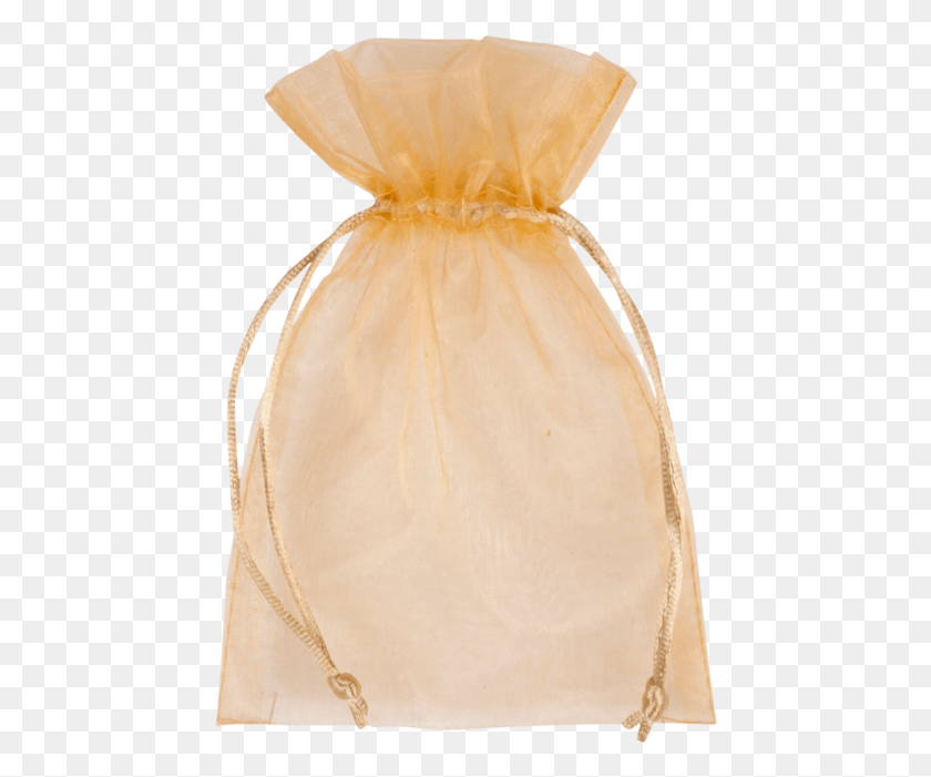 454x641 Bag Gift Bag Organza 12x17cm Gold Organza Bag, Sack, Backpack HD PNG Download