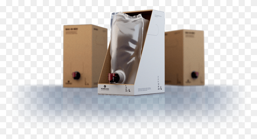 1500x760 Bag In Box Format Increases The Interest Of Countries Bag In Box Vinho, Cardboard, Carton, Metropolis HD PNG Download