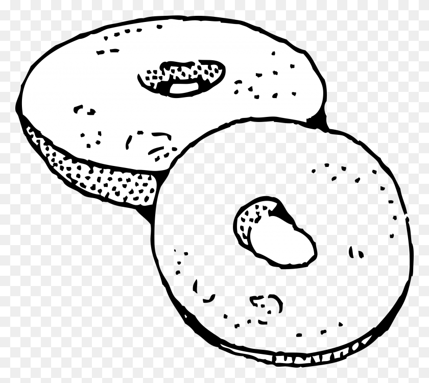 2400x2126 Bagel, Pillow, Cushion, Meal HD PNG Download