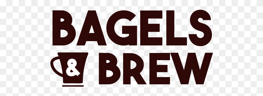 521x248 Bagels And Brew Human Action, Text, Alphabet, Word HD PNG Download