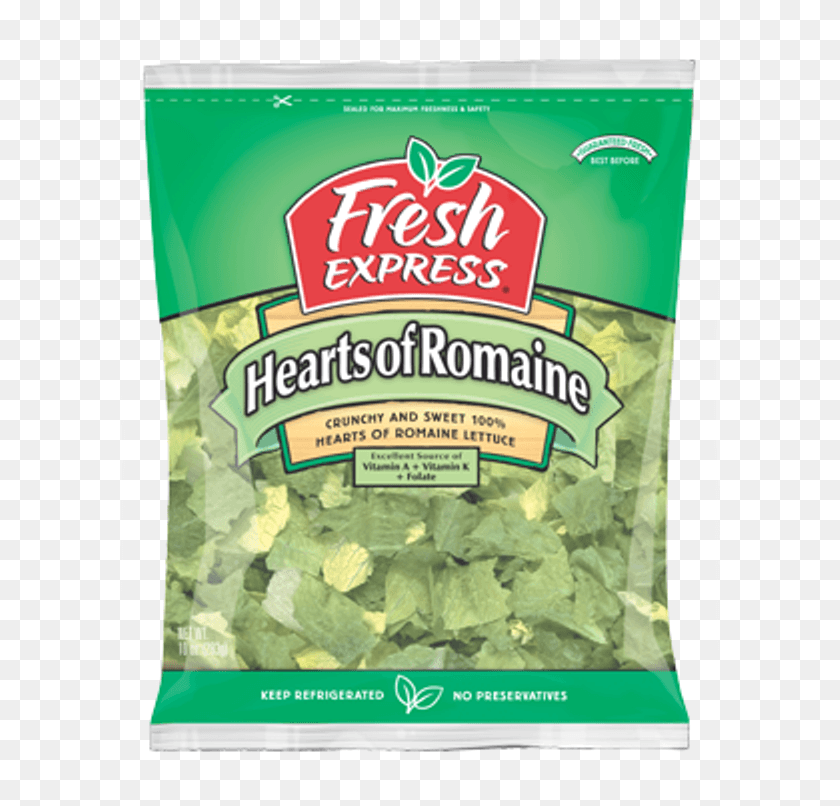 600x746 Bagged Hearts Of Romaine Salad Recalled Romaine Lettuce Recall Brands, Plant, Spinach, Vegetable HD PNG Download