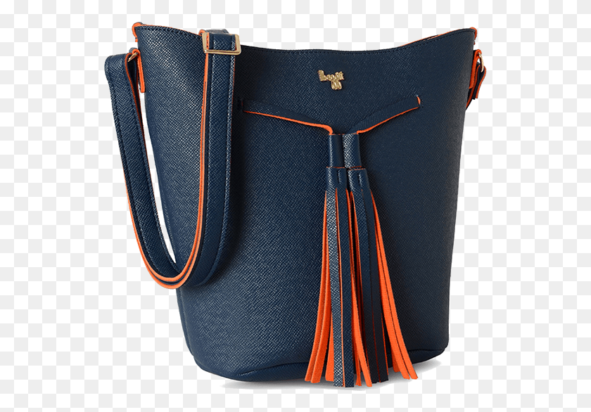 545x526 Baggit Mayson Flori Blue Shoulder Bag, Tote Bag, Tennis Racket, Racket HD PNG Download