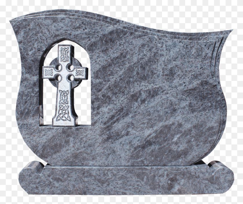 961x796 Bahama Blue Celtic Cross Design Headstone, Tomb, Tombstone, Symbol HD PNG Download