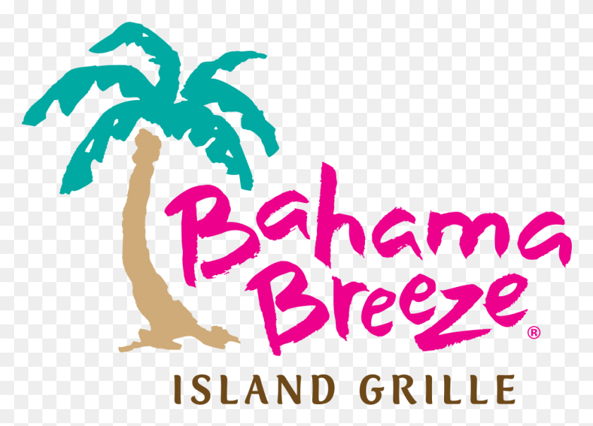 961x671 Descargar Png Bahama Breeze Logotipo De Bahama Breeze Island Grille Logotipo, Texto, Cartel, Publicidad Hd Png