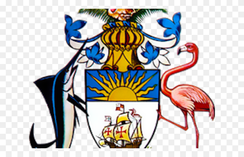 640x480 Bahamas Clipart Graduation Coat Of Arms Of The Bahamas, Armor, Emblem, Symbol HD PNG Download