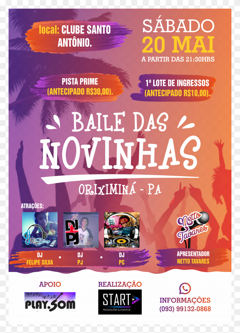 3508x4962 Baile Das Novinhas Flyer HD PNG Download