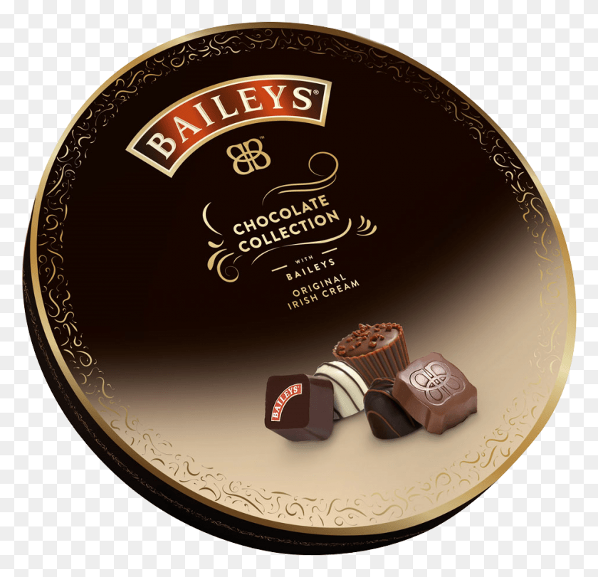 949x914 Коробка Шоколада Baileys Original Baileys Irish Cream Chocolate Collection In, Десерт, Еда, Текст Png Скачать