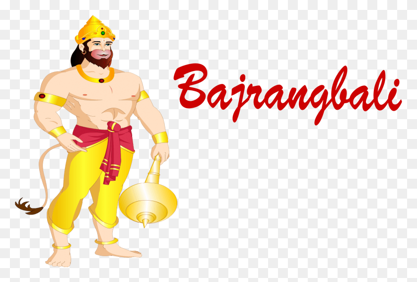 1738x1133 Bajrangbali Cartoon, Person, Human, Performer HD PNG Download