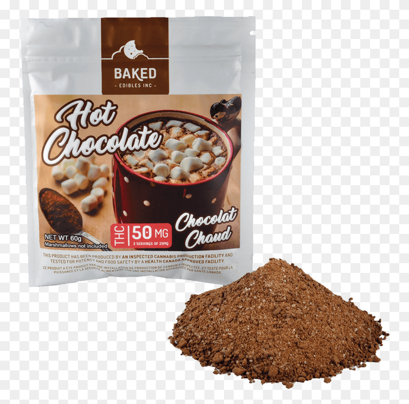 766x769 Baked Edibles Hot Chocolate, Food, Plant, Chocolate HD PNG Download