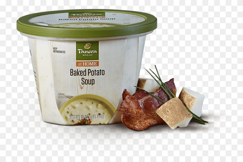 871x559 Baked Potato Soup Panera Soup Grocery Store, Food, Milk, Beverage HD PNG Download