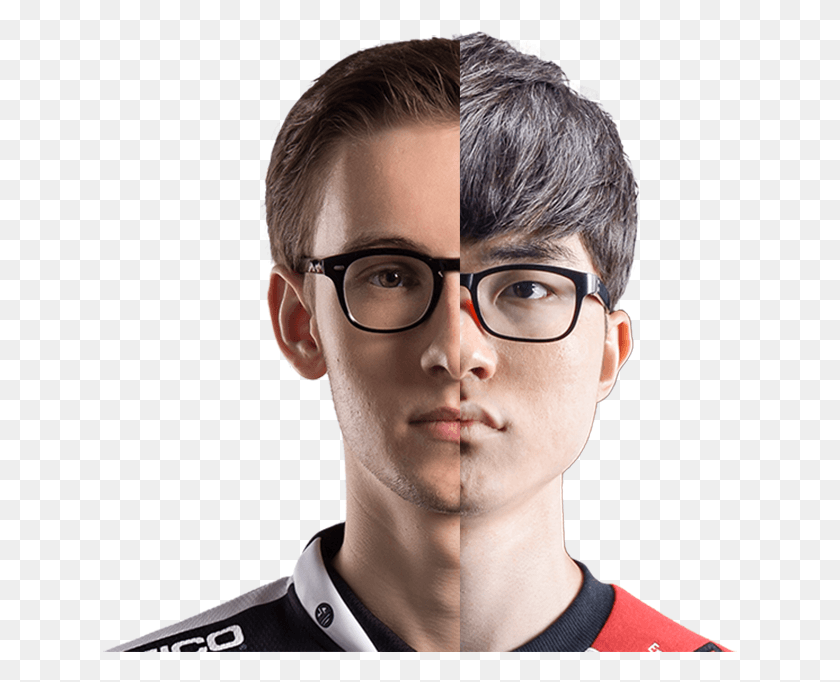 635x622 Baker Baker Faker Bjergsen Lol, Glasses, Accessories, Accessory HD PNG Download