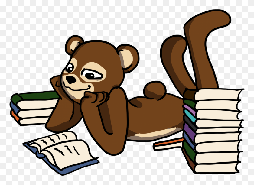 1239x878 Oso Panadero Leyendo Dibujos Animados, Alimentos, Dulces, Confitería Hd Png