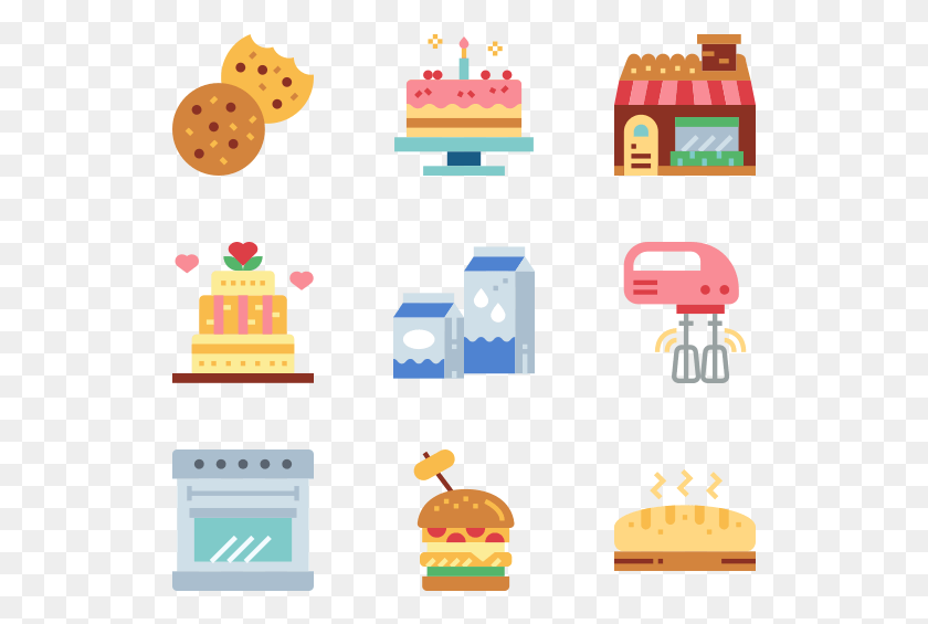 529x505 Bakery, Food, Sweets, Confectionery HD PNG Download
