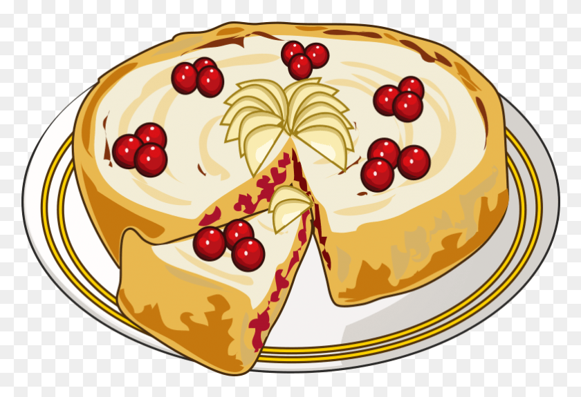 782x517 Bakery Apple Pie Cartoon Cake Bakery Cartoon, Dessert, Food, Birthday Cake HD PNG Download
