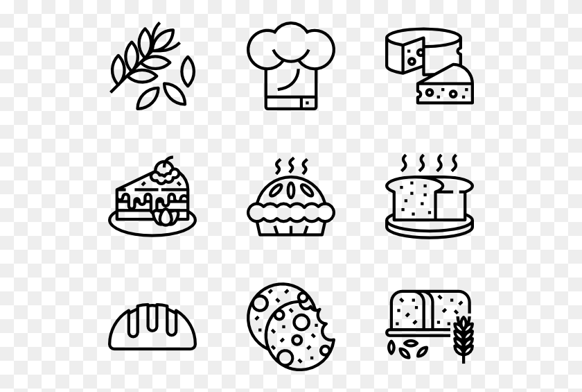 529x505 Bakery Bakery Icons, Gray, World Of Warcraft HD PNG Download
