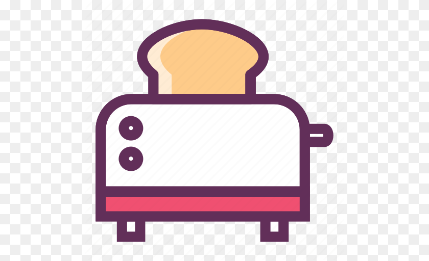 512x512 Bakery Bread Slice Bread Toaster Breakfast Home Appliances, Appliance, Device, Electrical Device, First Aid Transparent PNG