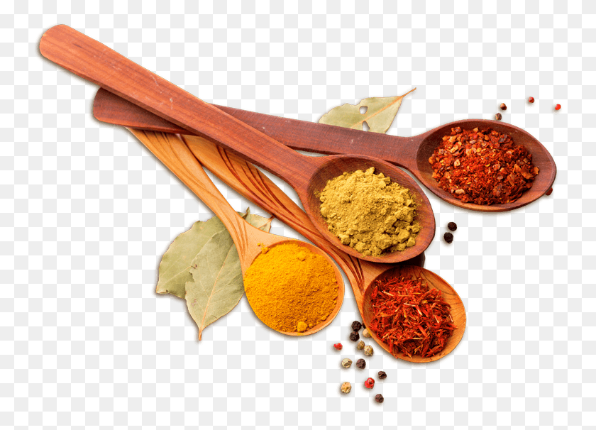 748x546 Balaji Foods And Spices World Of Aroma Top View Spices, Spice, Spoon, Cutlery HD PNG Download