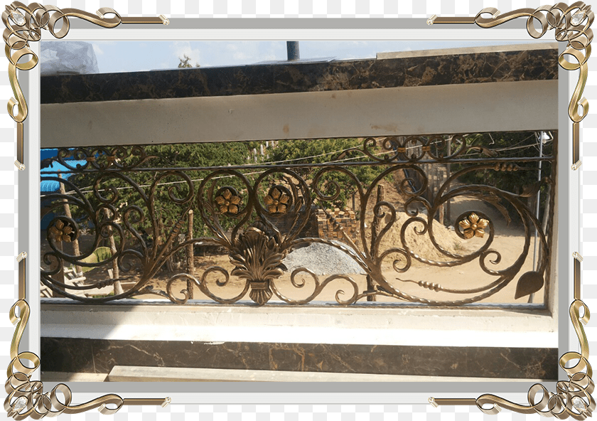 Balcony, Handrail, Railing, Gate Sticker PNG