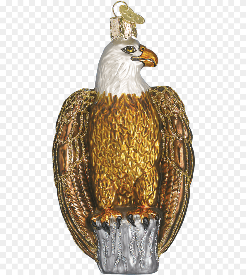 Bald Eagle Christmas Ornament, Animal, Beak, Bird, Accessories Sticker PNG
