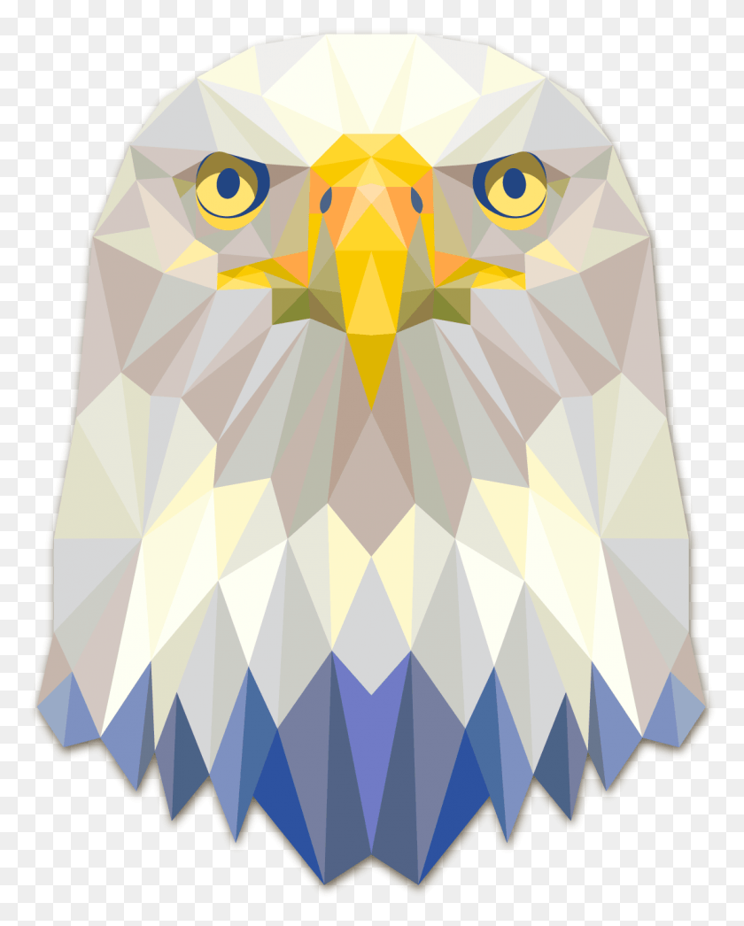 1111x1405 Bald Eagle Transparent Free Images Geometric Eagle Head, Eagle, Bird, Animal HD PNG Download