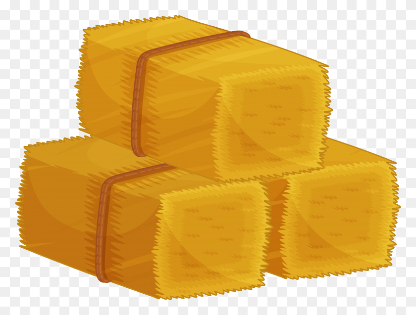 4809x3561 Bales Picture Gallery Cartoon Hay No Background, Sweets, Food, Confectionery HD PNG Download