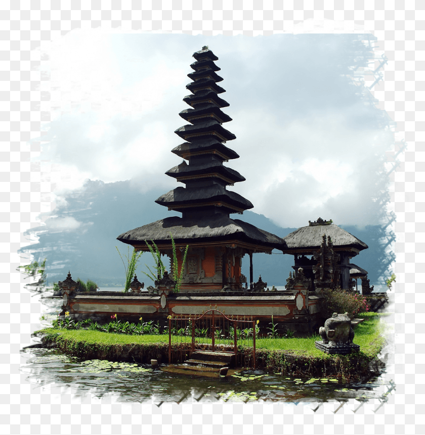 1032x1060 Bali Indonesia Temple, Architecture, Building, Pagoda HD PNG Download