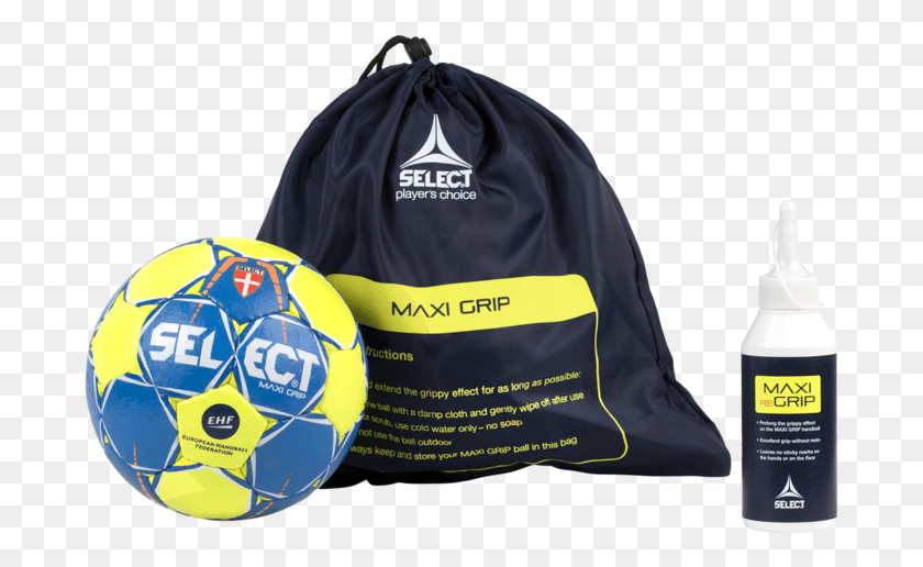 687x456 Ballbag With Maxi Grip Handball Ballon Select Maxi Grip, Soccer Ball, Ball, Soccer HD PNG Download