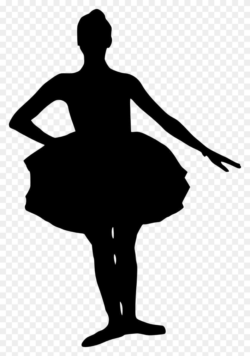 991x1440 Ballerina Silhouette Child Ballerina Silhouette, Person, Human HD PNG Download
