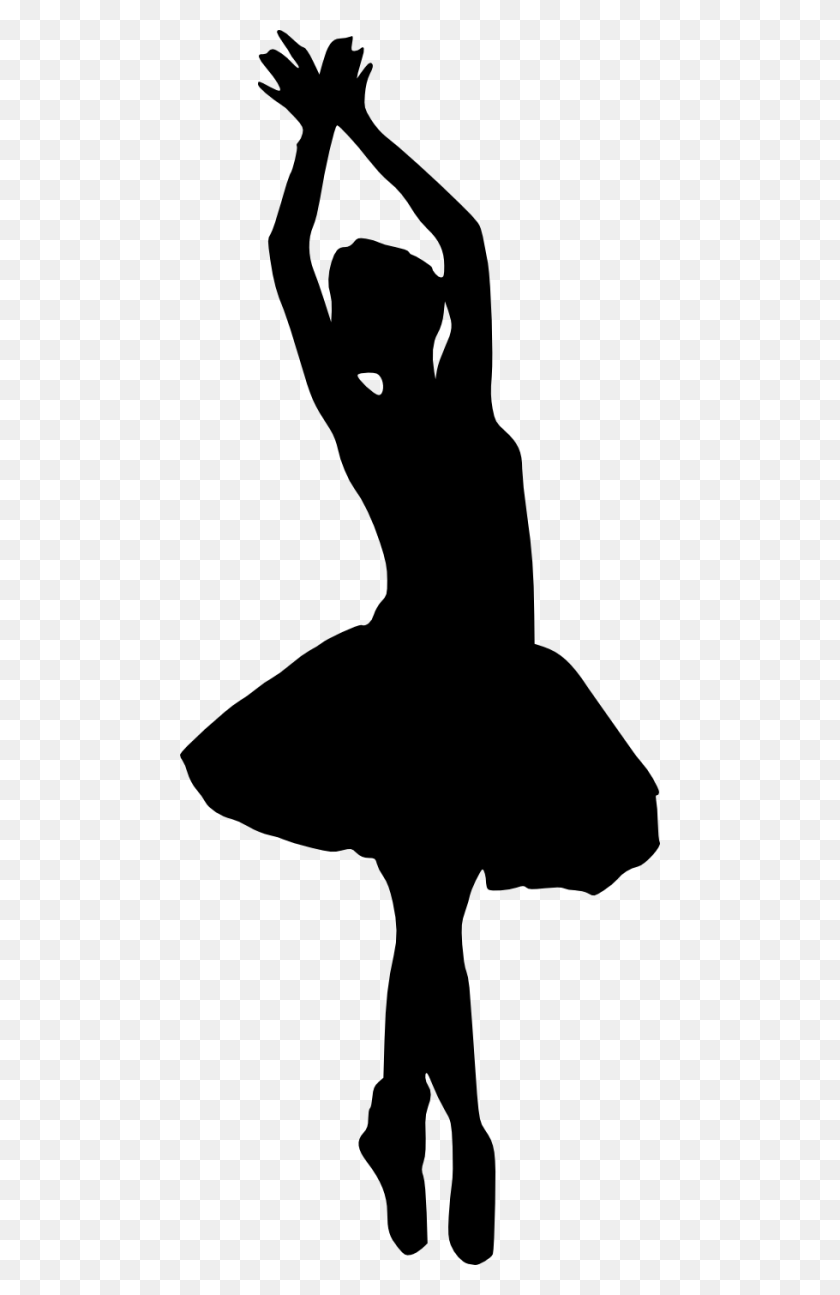 480x1235 Ballerina Silhouette Image Ballerina Silhouette Transparent Background, Person, Human HD PNG Download