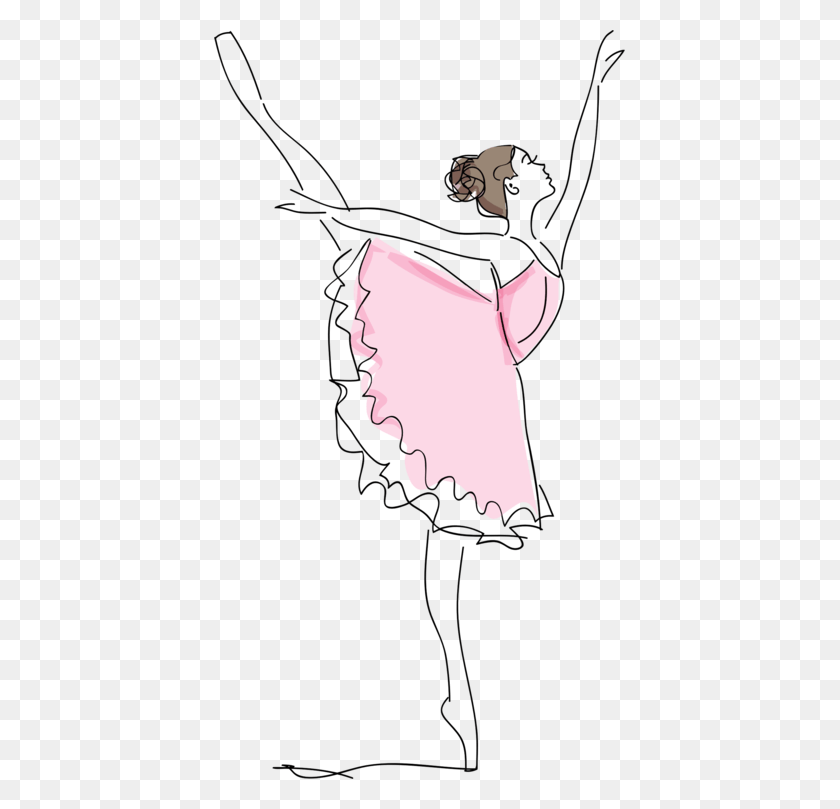 411x749 Танцовщица Балета Line Art Ballet Shoe Клип Арт Балерина, Рука, Человек, Человек Png Скачать