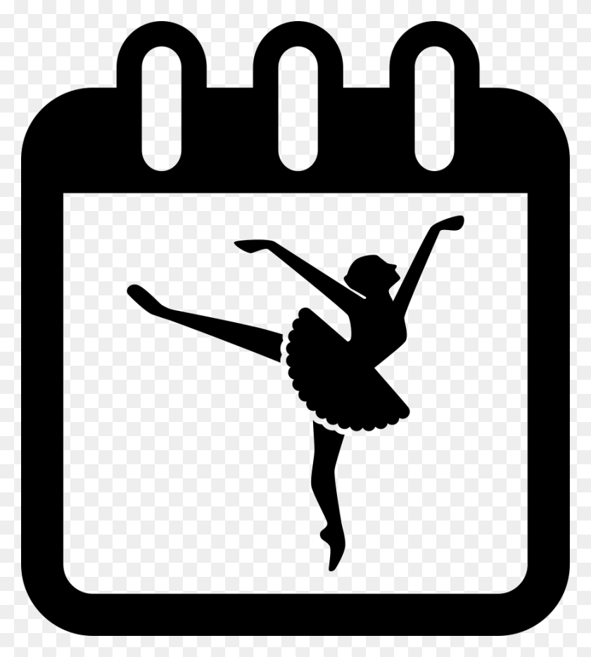 874x980 Ballet Dancer On Calendar, Person, Human, Dance HD PNG Download