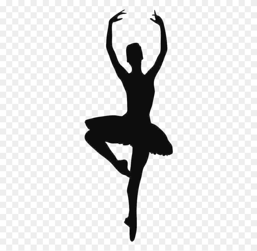 292x761 Ballet Dancer Silhouette Clip Art Com Ballet Dance Clip Art, Person, Human HD PNG Download