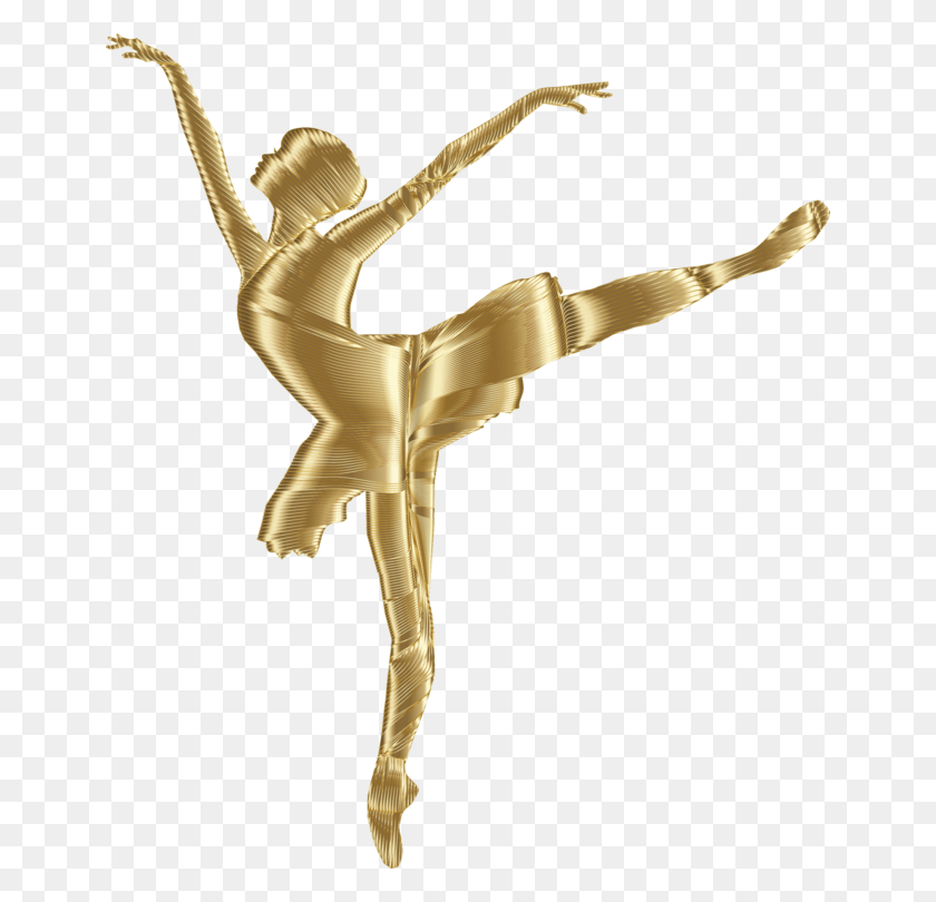 650x750 Ballet Dancer Silhouette Performing Arts Dance Silhouette Gold, Bird, Animal, Ballet HD PNG Download