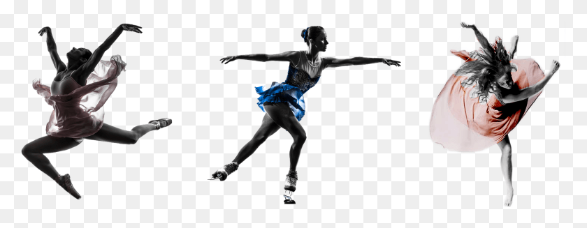 1755x601 Ballet Figure Skating Dance Dancing Ballerina Groups, Person, Human, Dance Pose HD PNG Download