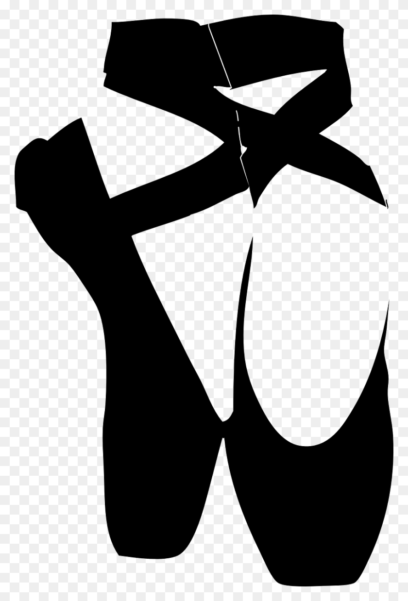 847x1280 Балетные Туфли Черный Танец Изображение Пуанты Клипарт, Серый, Мир Варкрафта Png Скачать