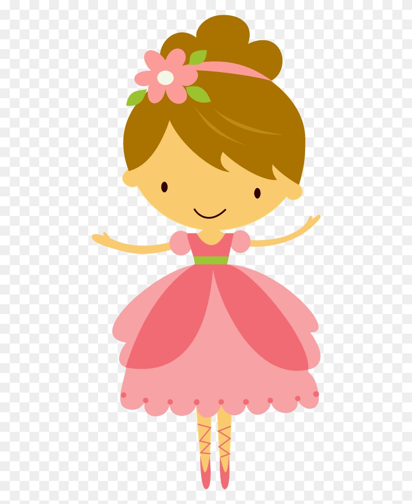 468x967 Balletdoll P Dibujos De Nena Princesa, Doll, Toy, Cupid HD PNG Download