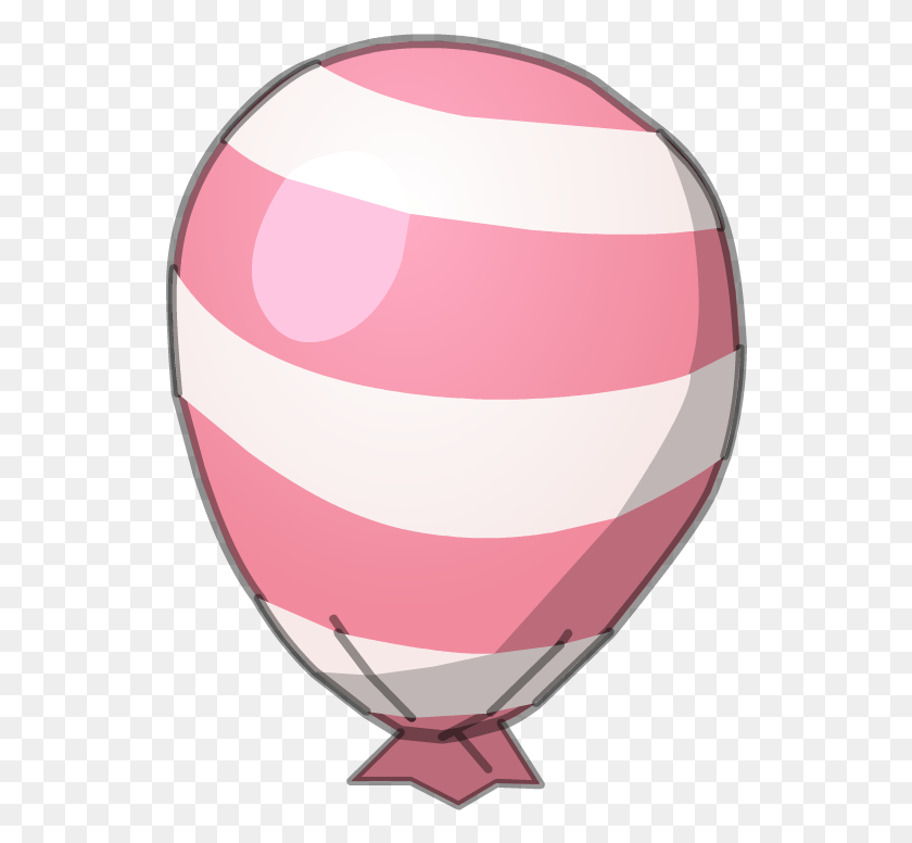 536x716 Descargar Png Ballon Blanc Et Rose Render Fr Transformice Ballon, Bola, Cinta, Vehículo Hd Png
