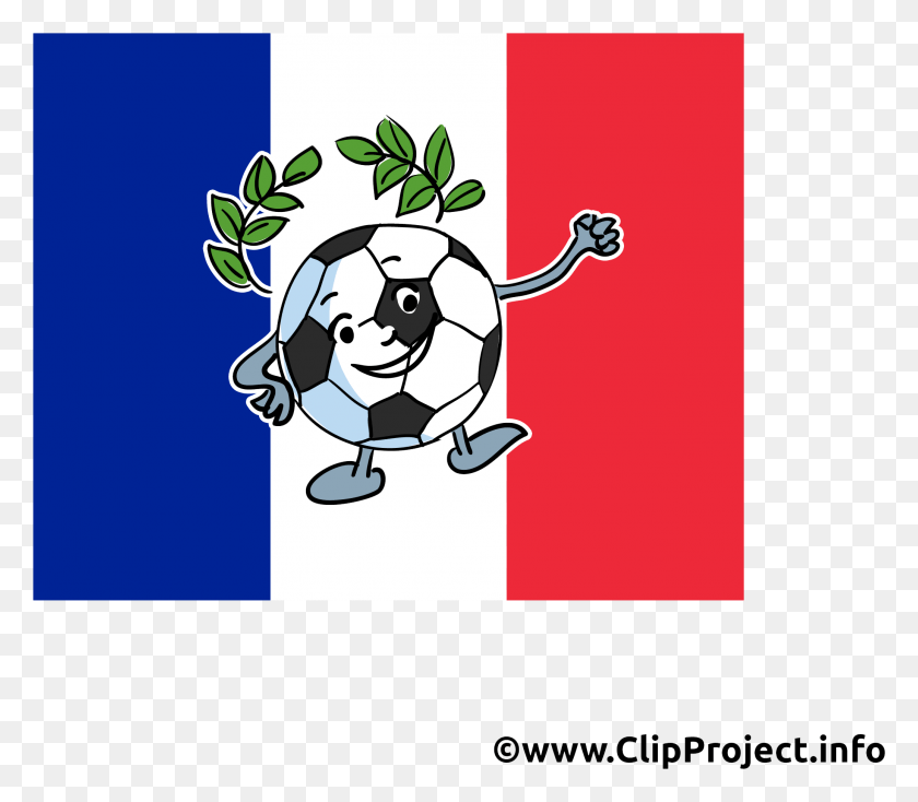 2069x1788 Descargar Png Ballon De Football Drapeau France Football Dessin France Smiley Foot Francia, Mamífero, Animal, Logo Hd Png