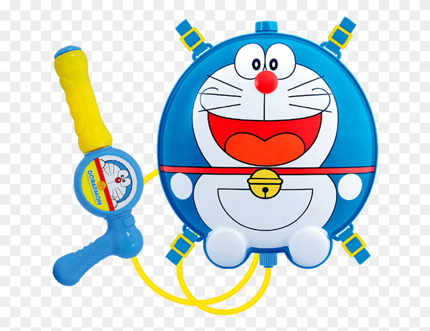 638x587 Balloon Backpack Doraemon, Stopwatch, Toy HD PNG Download