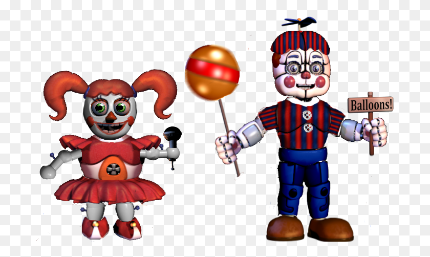 700x442 Balloon Boy And Baby Swap By Nightmaredaniel Balloon Boy And Circus Baby, Nutcracker, Person, Human HD PNG Download