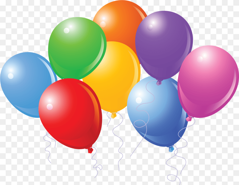 2001x1553 Balloon Clip Art Images Download Balloons Transparent Background PNG