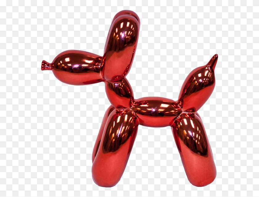 577x581 Balloon Dog By Jeff Koons Transparent Jeff Koons Balloon Dog, Tie, Accessories, Accessory HD PNG Download
