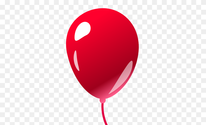 512x512 Balloon Emoji For Facebook Email Sms Id Transparent PNG