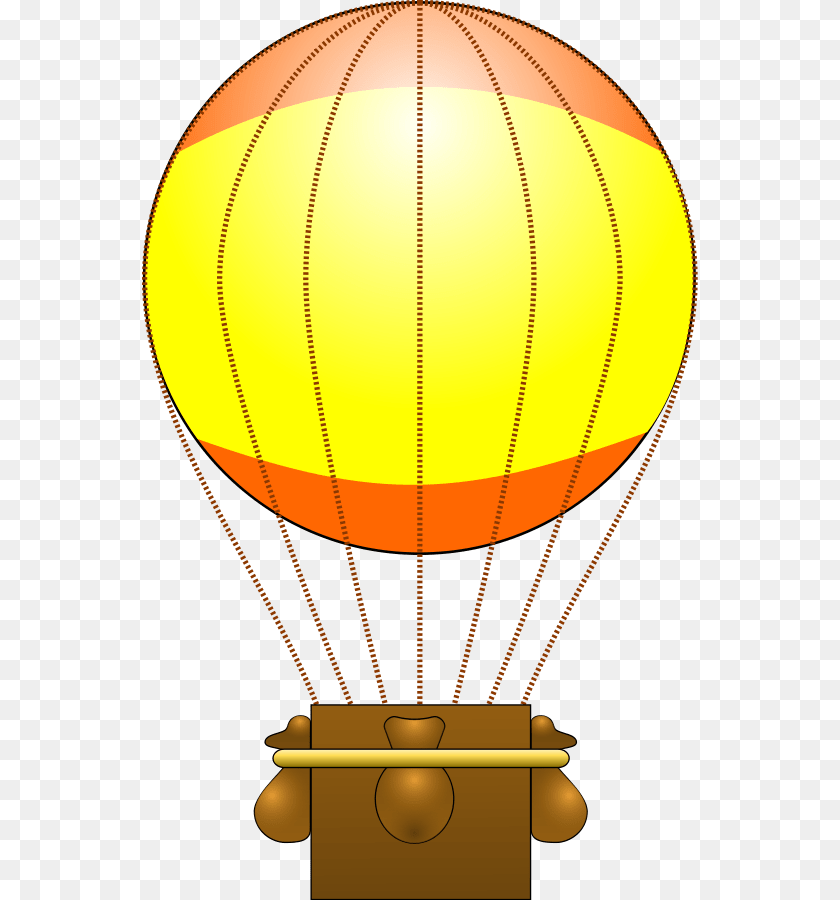 556x900 Balloon Svg Clip Arts Clip Art Hot Air Balloon Basket, Lamp, Aircraft, Chandelier, Transportation Sticker PNG