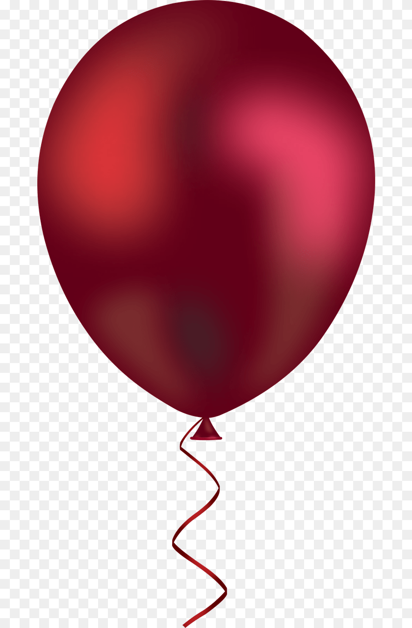 Balloon Vector Drawing Red Balloon Clipart PNG