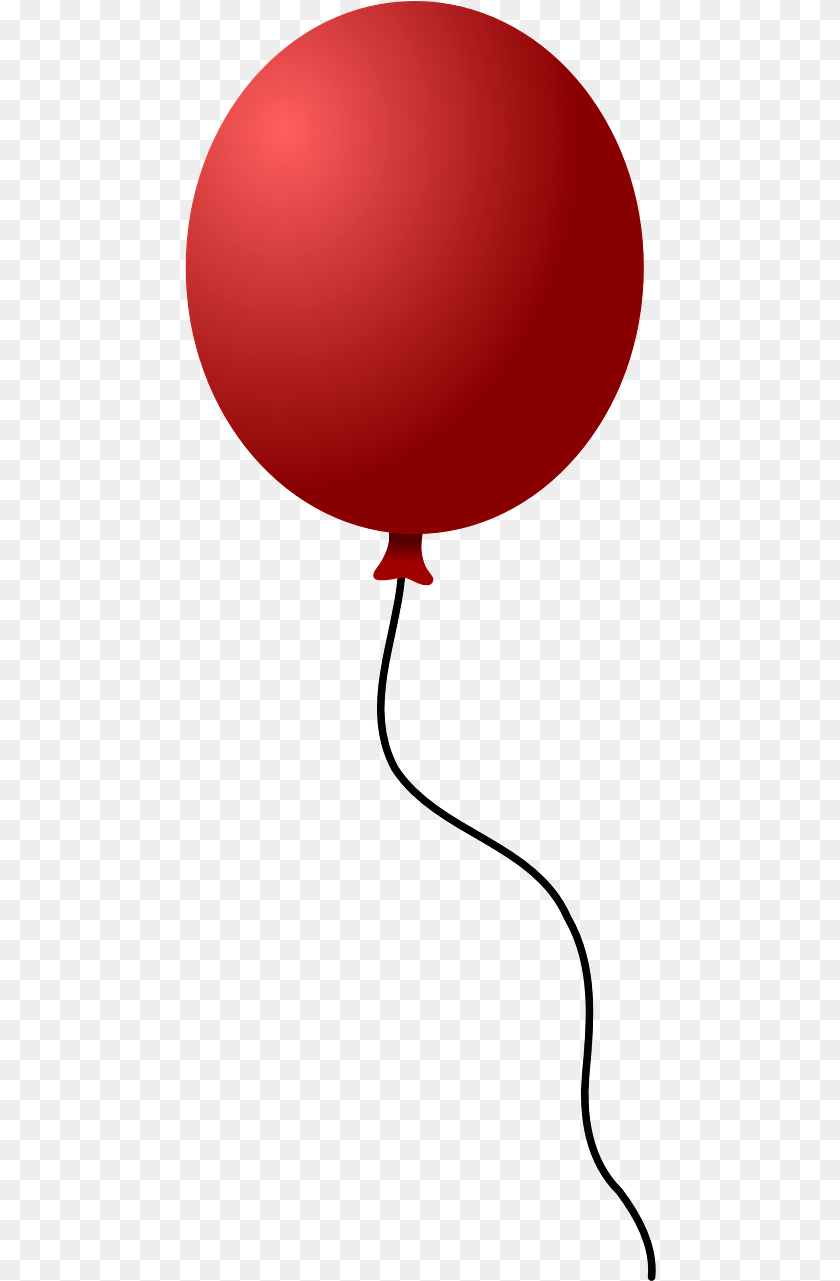 476x1281 Balloon With String, Aircraft, Transportation, Vehicle Clipart PNG