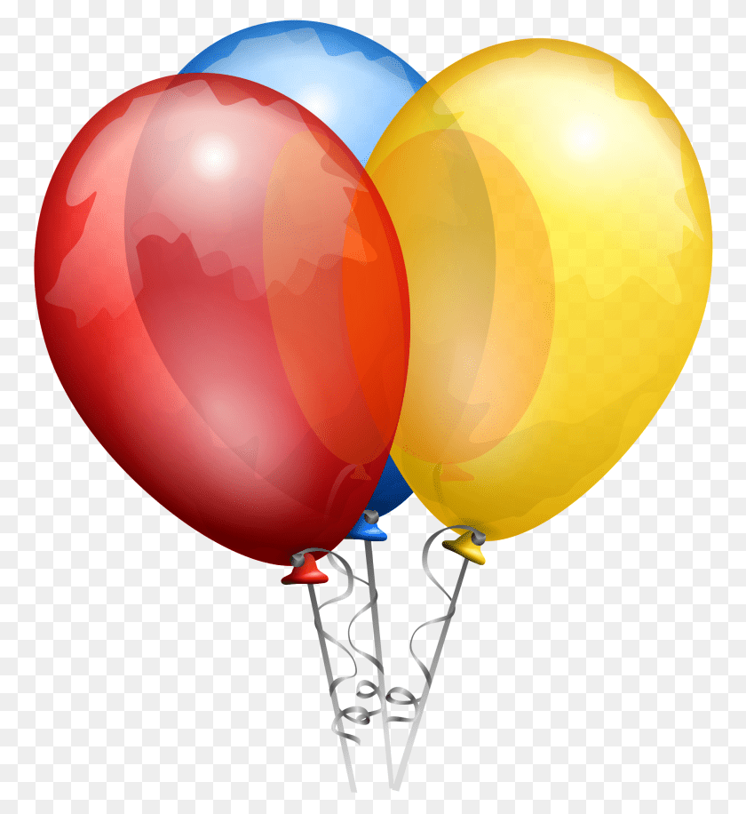 2000x2182 Balloons Aj, Balloon Sticker PNG