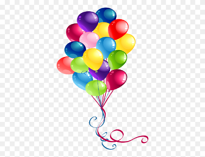 377x584 Balloons Cartoon Clip Art Images Are Free Birthday Balloons, Balloon, Ball HD PNG Download